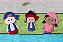 Matriz Bordado Dedoche Princesas - Imagem 4