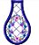 Matriz Bordado Aplique Chaveiro Floral - Imagem 10