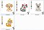 Matriz Bordado Chaveiros Cachorrinhos Pendurar - Imagem 5