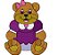 Matriz Bordado Conjunto Menina 2 - Imagem 7