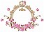 Matriz Bordado Enxoval Floral - Imagem 6