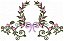Matriz Bordado Enxoval Floral - Imagem 8