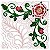 Matriz Bordado Enxoval Quilt Rosinhas - Imagem 6