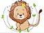 Matriz Bordado Coleção Animais Lindos Para Fralda Rippled - Imagem 8