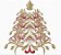 Matriz Bordado Conjunto Arvores De Natal Lindas - Imagem 5