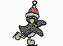 Matriz Bordado Pendurado Natal Pinguim - Imagem 5