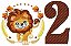 Matriz Bordado Mesversário Bichinho Na Moldura - Imagem 2