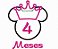 Matriz Bordado Mesversário Minnie Coroa - Imagem 4