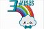 Matriz Bordado Mesversário Nuvem Menino - Imagem 3
