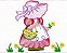 Matriz Bordado Sunbonnets Com Flores  Riplled - Imagem 7