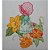 Matriz Bordado Sunbonnets Flores - Imagem 1