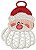 Matriz Bordado Pendurador Papai Noel - Imagem 4