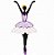 Matriz Bordado Bailarinas Delicadas Lindas - Imagem 7