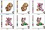 Matriz Bordado Animais Baby Delicados - Imagem 3
