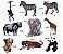 Matriz Bordado Animais Do Zoo - Imagem 2