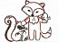 Matriz Bordado Animais Esboço - Imagem 6