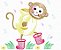 Matriz Bordado Animais Na Chuva Rippled - Imagem 8