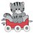 Matriz Bordado Animais No Trem - Imagem 6