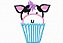 Matriz Bordado Aplique Animais Cupcake - Imagem 3