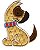 Matriz Bordado Aplique Doces Animais - Imagem 4