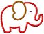 Matriz Bordado Aplique Infantil Animais 2 - Imagem 6