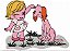 Matriz Bordado Brincando Com Animais - Imagem 7