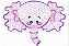 Matriz Bordado Carinha Animais Rippled - Imagem 8