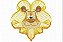 Matriz Bordado Carinha Animais Rippled - Imagem 1