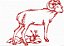 Matriz Bordado Redwork Animais - Imagem 9