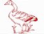 Matriz Bordado Redwork Animais - Imagem 1