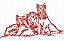 Matriz Bordado Redwork Animais - Imagem 6