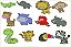 Matriz Bordado Safari Babys - Imagem 1