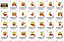 Matriz Bordado Alfabeto Candy Corn - Imagem 2