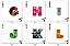 Matriz Bordado Alfabeto Crazy Zoo - Imagem 3