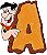Matriz Bordado Alfabeto Flintstones - Imagem 1