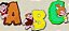 Matriz Bordado Alfabeto Flintstones - Imagem 2