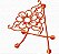 Matriz Bordado Alfabeto Flor Redwork - Imagem 1