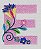 Matriz Bordado Alfabeto Floral 10 - Imagem 5