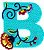 Matriz Bordado Alfabeto Floral 10 - Imagem 2