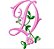 Matriz Bordado Alfabeto Floral 3 - Imagem 4
