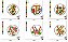 Matriz Bordado Alfabeto Floral No Circulo - Imagem 5