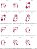 Matriz Bordado Alfabeto Floral Redwork - Imagem 7