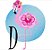 Matriz Bordado Alfabeto Lindo Flamingo - Imagem 4