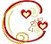 Matriz Bordado Alfabeto Love - Imagem 3