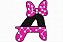 Matriz Bordado Alfabeto Minnie - Imagem 1