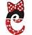 Matriz Bordado Alfabeto Minnie Laço - Imagem 5