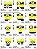 Matriz Bordado Alfabeto Minions - Imagem 6