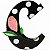 Matriz Bordado Alfabeto Poá Com Flores - Imagem 3