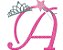 Matriz Bordado Alfabeto Princesa - Imagem 1