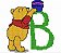 Matriz Bordado Alfabeto Ursinho Pooh Feliz - Imagem 2